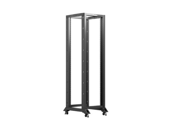 OTVORENÝ RACK 42U 600X800 ČIERNY LANBERG V2