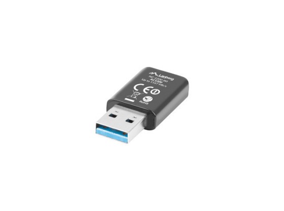 USB ADAPTÉR BEZDRÔTOVÁ SIEŤOVÁ KARTA LANBERG NC-1200-WI AC1200 DUAL BAND