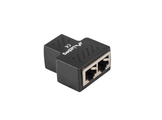 RJ45 INLINE SPOJKA RJ45->2XRJ45 TIENENÁ LANBERG