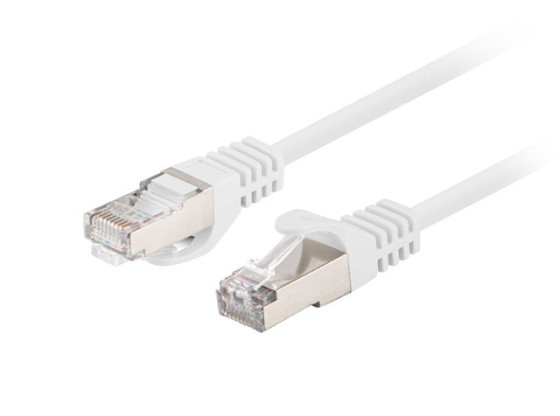 PATCHCORD CAT.6 FTP 0,25 M BIELY FLUKE PREŠIEL LANBERG 10-PACK