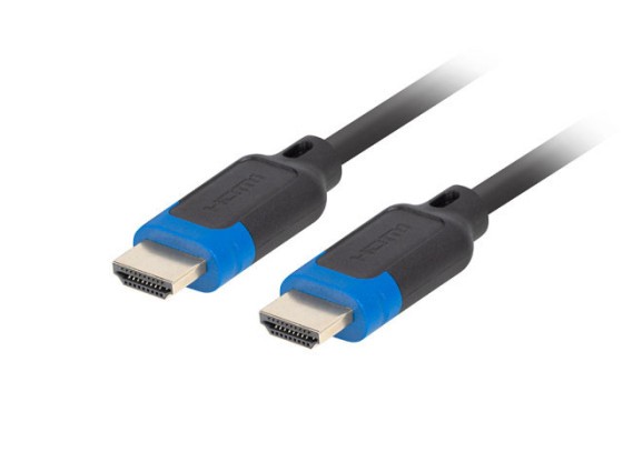 KÁBEL HDMI M/M V2.1 1M 8K 60HZ CCS ČIERNY LANBERG