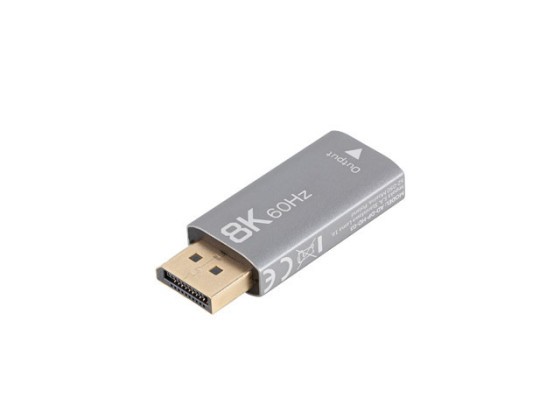ADAPTÉR DISPLAYPORT(M)->HDMI(F) 8K STRIEBORNÝ LANBERG