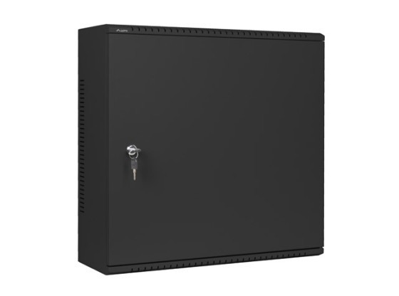 INŠTALAČNÝ STOJAN 19" 6U+3U ZÁVESNÝ STOJAN 540X200 NÍZKOPROFILOVÝ ČIERNY LANBERG (ZMONTOVANÝ)