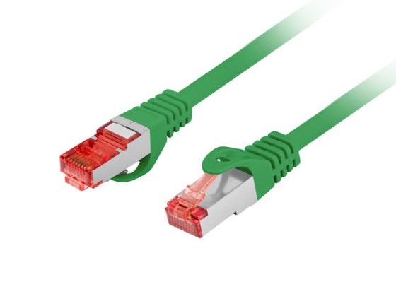 PATCHCORD CAT.6 S/FTP LSZH CU 2M GREEN FLUKE PASS LANBERG