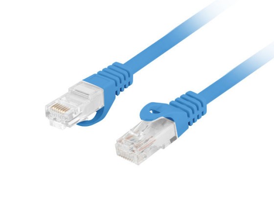 PATCHCORD CAT.6 UTP LSZH CU 2M BLUE FLUKE PASS LANBERG