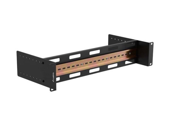 Montážna lišta DIN TS-35 19" 2U čierna LANBERG
