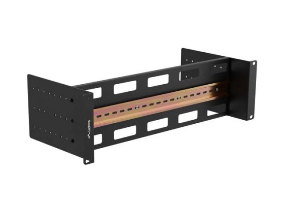 Montážna lišta DIN TS-35 19" 3U čierna LANBERG