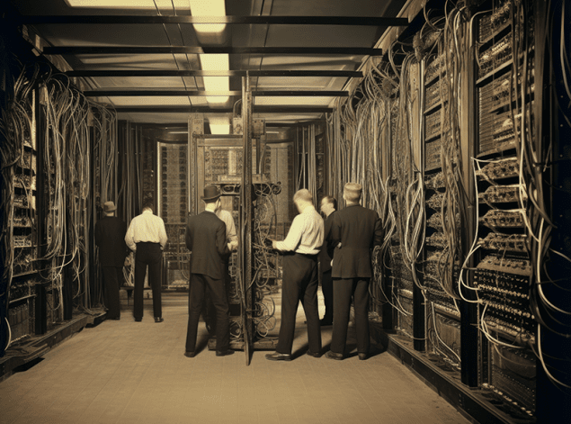 História stojanových skríň v serverovniach